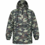 Camo Windbreaker Hoodie