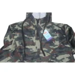 Camo Windbreaker Hoodie