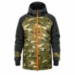 Custom Camo Men Snowboard Jacket