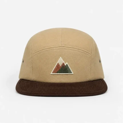 Custom Mountain Patch 5-Panel Cap