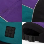 Custom Color-Block 5-Panel Fashion Cap
