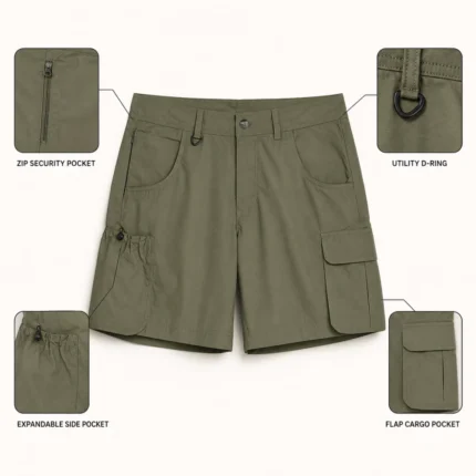 Custom Men Cargo Shorts