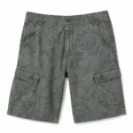 Custom Men Printed Cargo Shorts