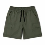 Men Army Green Utility Cargo Shorts