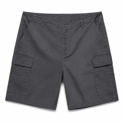 Custom Men Charcoal Cargo Shorts