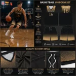 Custom Sublimated Basketball Uniform