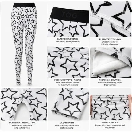 Custom Women Star Print Leggings