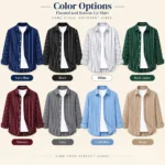 Custom Casual Pinstripe Button-Up Shirt