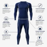Men Thermal Compression Base Layer Set