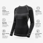Custom Women Fitted Base Layer Top