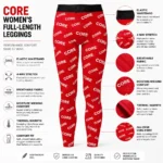 Custom Women Print Thermal Leggings