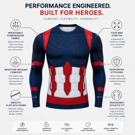 Custom Sublimated Long-Sleeve Rugby Jersey