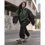 Custom Oversized Streetwear Bomber Jacket