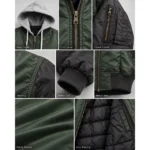 Custom Oversized Streetwear Bomber Jacket