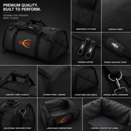 Custom Multi-Purpose Sports & Travel Duffel Bag