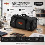 Custom Multi-Purpose Sports & Travel Duffel Bag