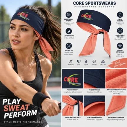 CORE Tie-Back Sports Headband