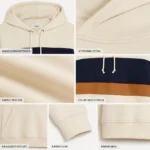 Custom Men Color-Block Hoodie