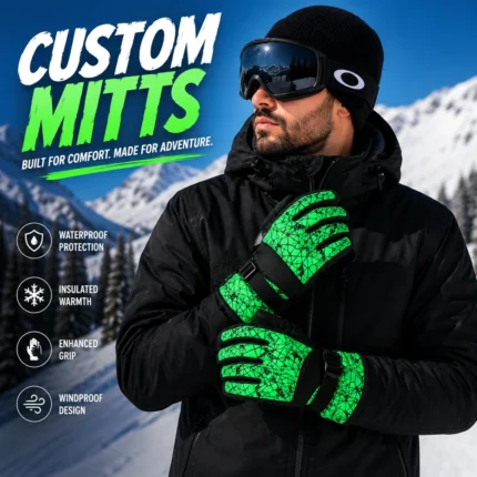 Custom Skiing & Snowboarding Gloves
