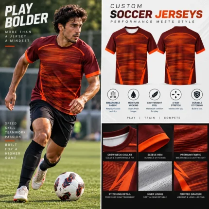 Custom Blaze Motion Soccer Jersey
