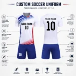 Custom Sublimated Soccer Uniform Set