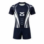 Custom Dark Navy Rugby Uniform Set