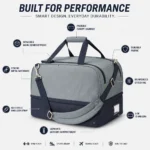 Custom Pro Flex Dual Sports Duffel Bag