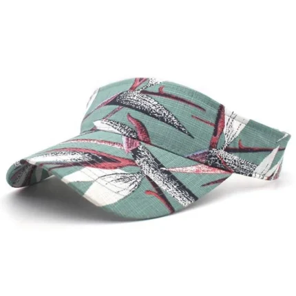 Custom Women Sun Visor printed Cap