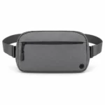 Custom Minimalist Gray Fanny Pack