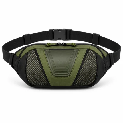 Custom Tactical Olive Green Fanny Pack