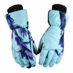 Custom Warm waterproof women Ski Gloves