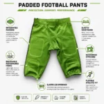Velocity Flex American Football Pants