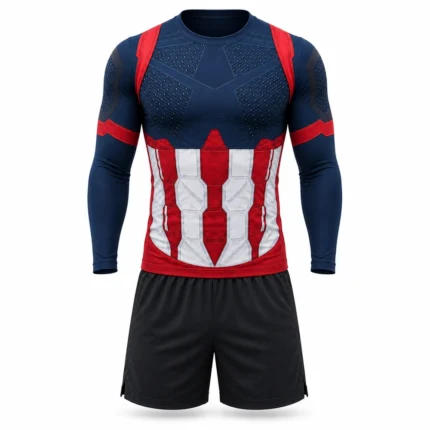 Custom Sublimated Long-Sleeve Rugby Uniform