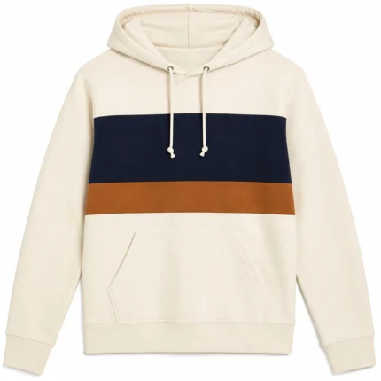 Custom Men Color-Block Hoodie