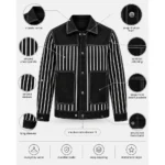 Custom Stripe Contrast Stitch Shirt