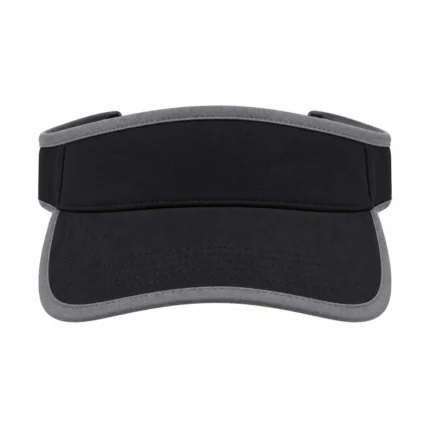 Custom Sports Visor with Gray Trim
