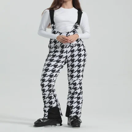 Custom Women Insulated Snow Bib Overalls