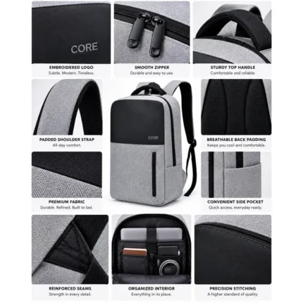 Custom CORE Urban Backpack Padded Shoulder Straps