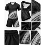 Custom Geometric Sublimated Rugby Kit