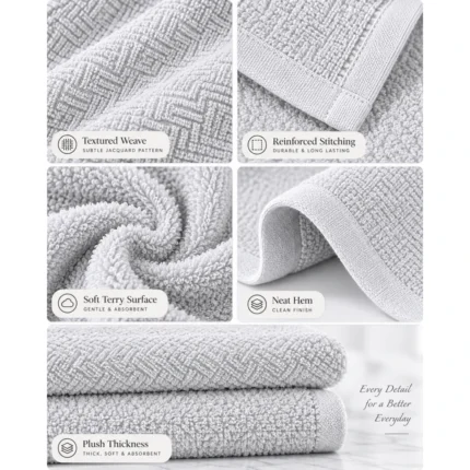 Custom White Towel Multipurpose Sports Towel.