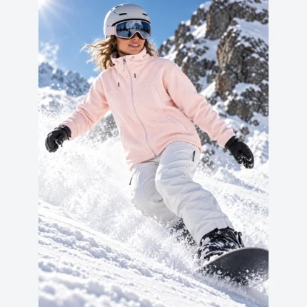 Custom Women Fleece Snowboarding Jacket
