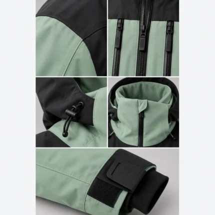 Custom Men Sage Fleece Jacket