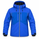Custom Men Royal Blue Softshell Snowboard Jacket