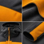 Custom Colorblock Midlayer Jacket