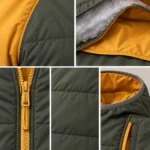 Custom Midlayer Colorblock Puffer Jacket