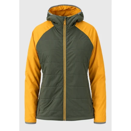 Custom Midlayer Colorblock Puffer Jacket