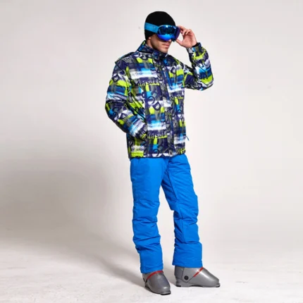 Custom Men Print Ski & Snow Jacket