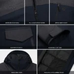 Custom Men Winter Shell Jacket