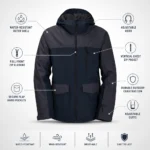 Custom Men Winter Shell Jacket
