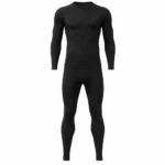 Custom Men Black Base Layer Set